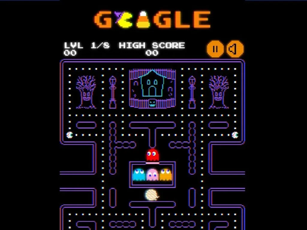 Halloween Pac-man Is a Google Doodle Game You Can Play on Your ...