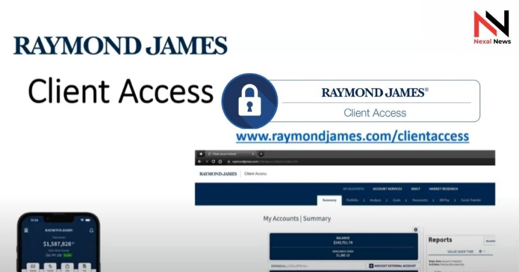 Current desktop login page at clientaccess.rjf.com – December 2025