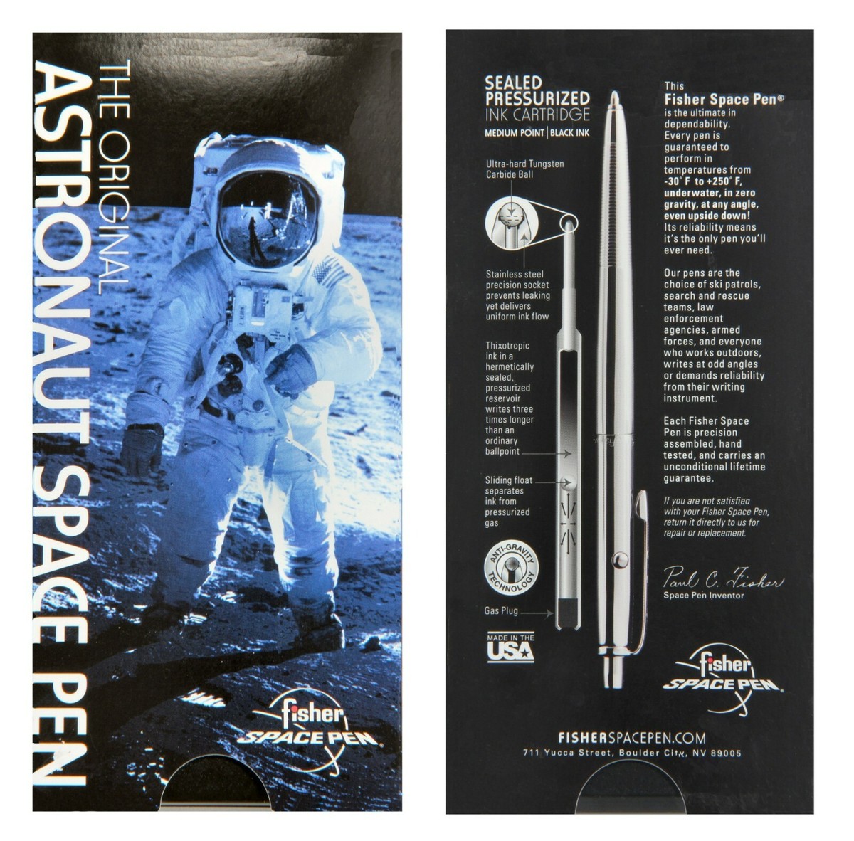 Fisher Space Pen: The Ultimate Zero Gravity Writing Tool